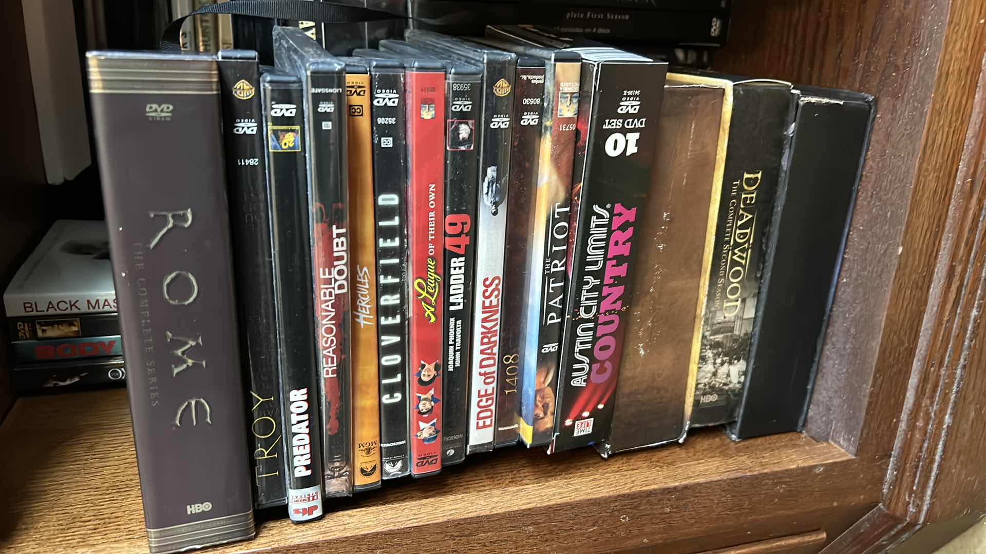 Photo 1 of DVD AND VHS MOVIE ASSORTMENT