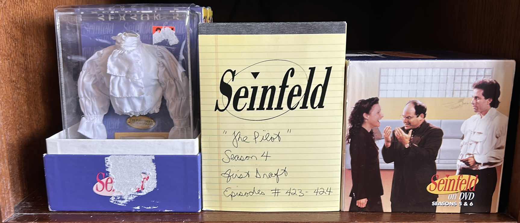 Photo 1 of SEINFELD DVD SEASONS 5-6 COLLECTIBLE WITH THE "PUFFY SHIRT"