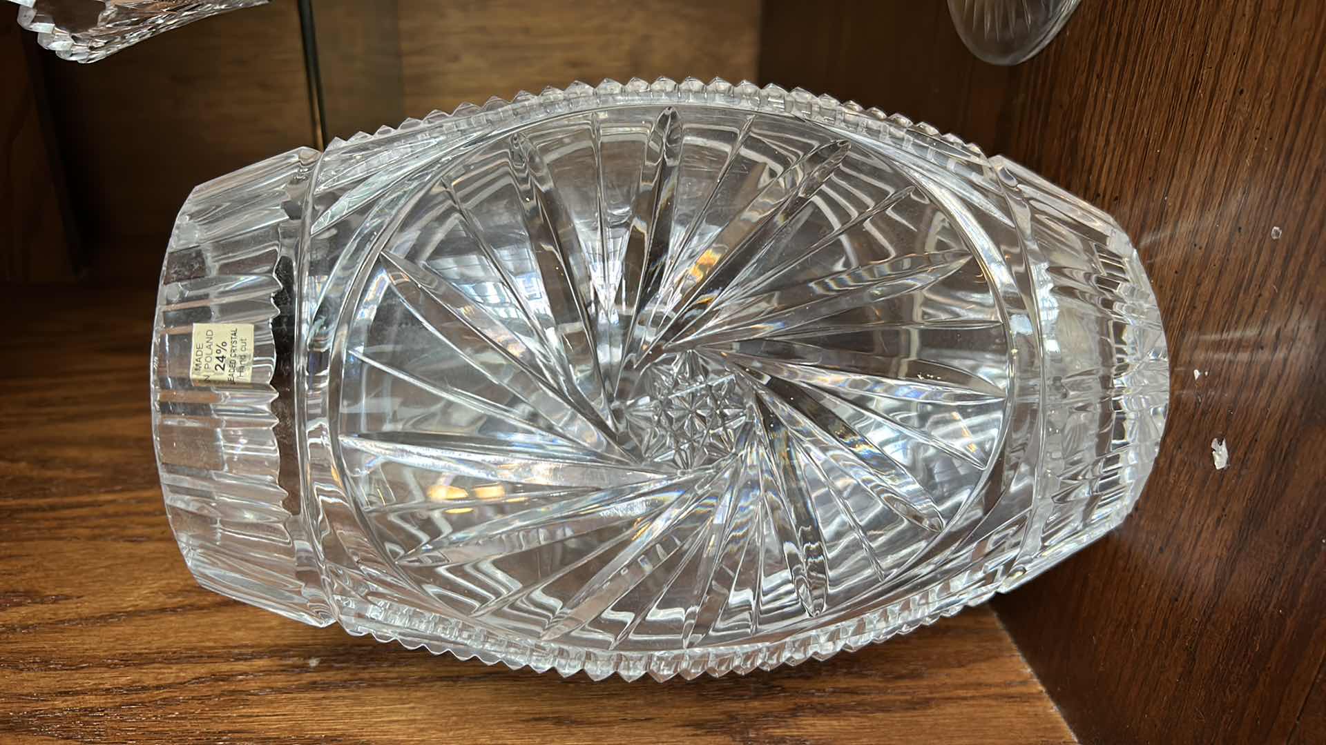 Photo 1 of LEADED CUT CRYSTAL ASSORTMENT TALLEST 12”