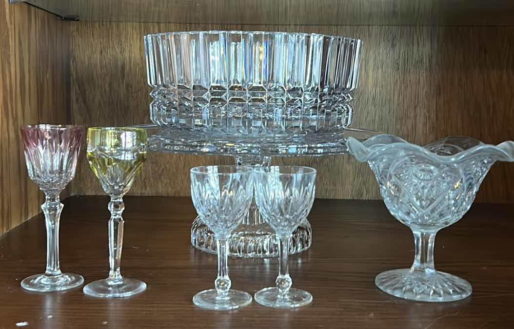 Photo 1 of CUT LEAD CRYSTAL ASSORTMENT