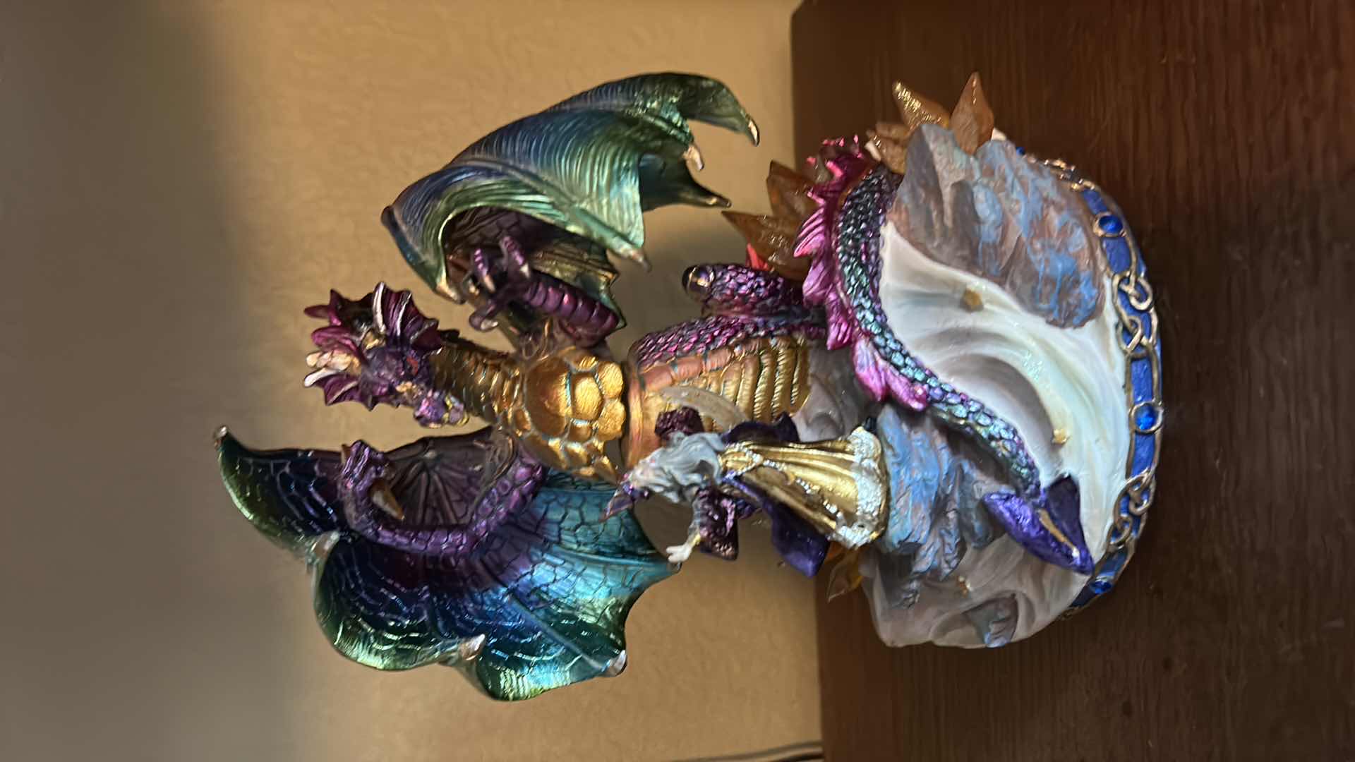 Photo 1 of DRAGON AND WIZARD MUSIC BOX H10”