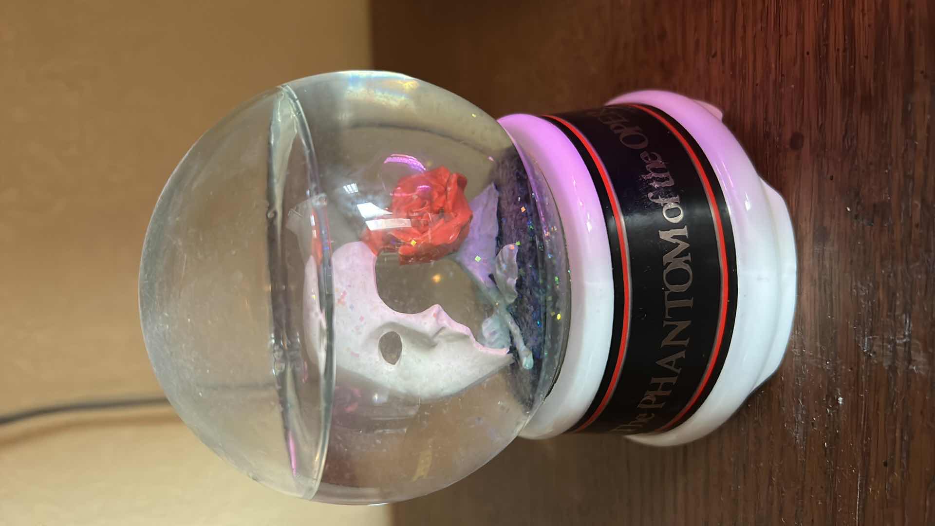 Photo 1 of 2 SNOW GLOBES - MICHAEL JACKSON AND PHANTOM OF THE OPERA