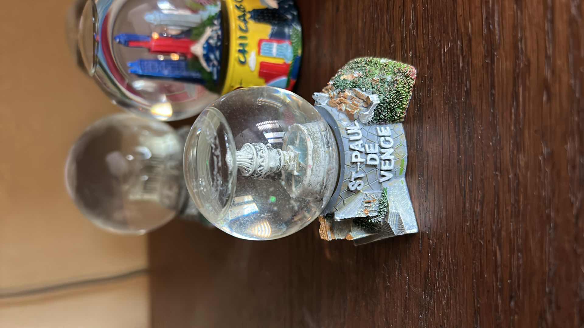 Photo 1 of ASSORTMENT OF SMALL SNOW GLOBES