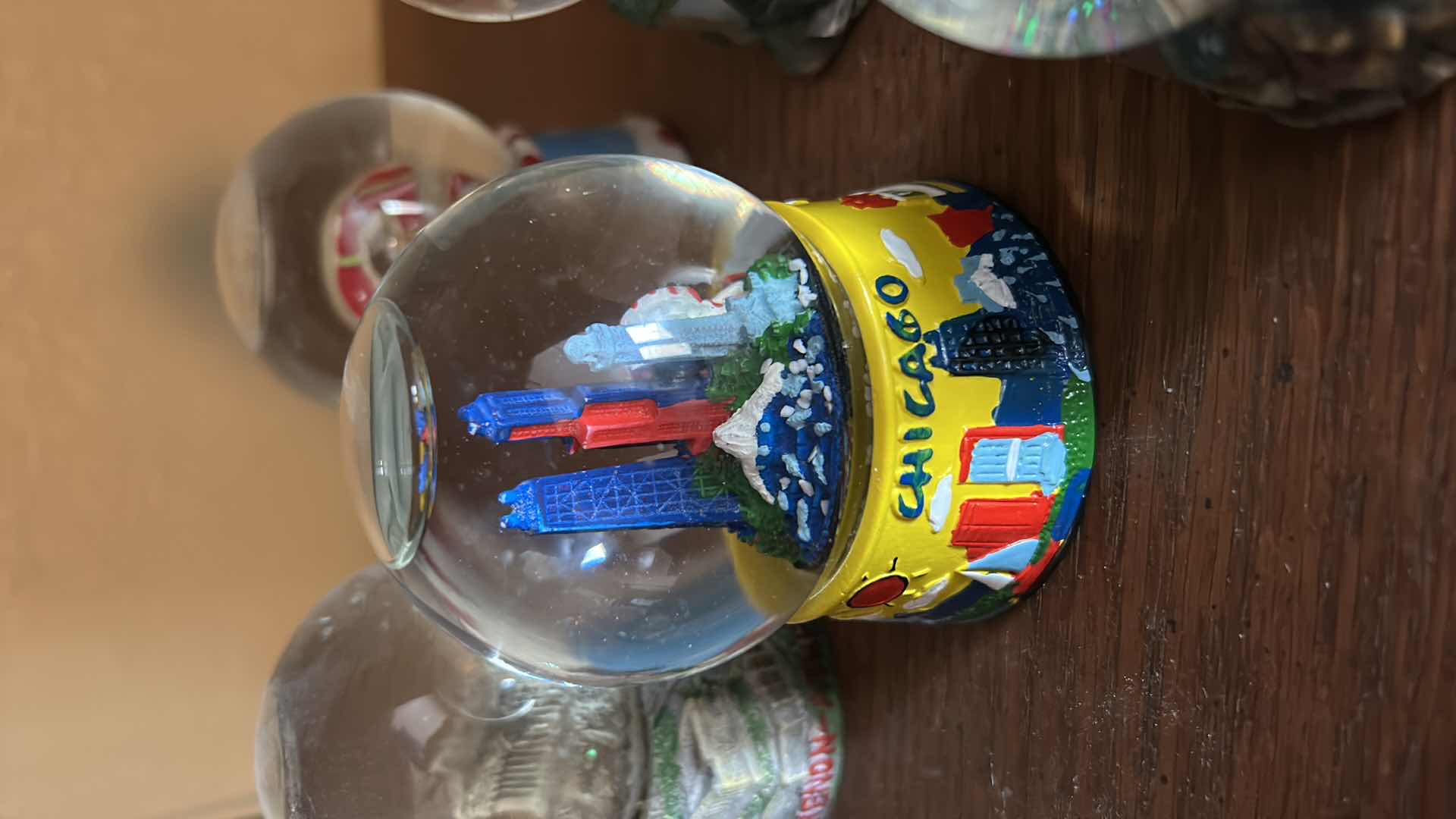 Photo 4 of ASSORTMENT OF SMALL SNOW GLOBES