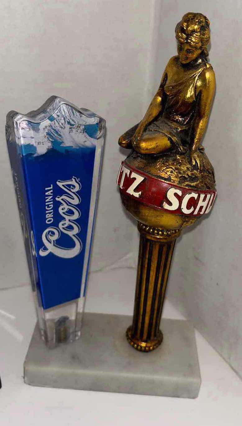 Photo 3 of RED LADY ALE, GRIFFIN CIDER WORKS, STROHS BEER, SCHLITZ & ORIGINAL COORS TAP HANDLES