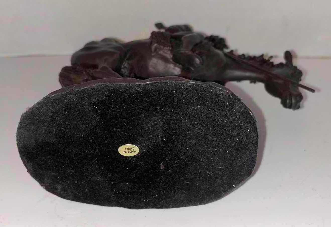 Photo 4 of END OF TRAIL RESIN SCULPTURE 4” X 9.5” H10”