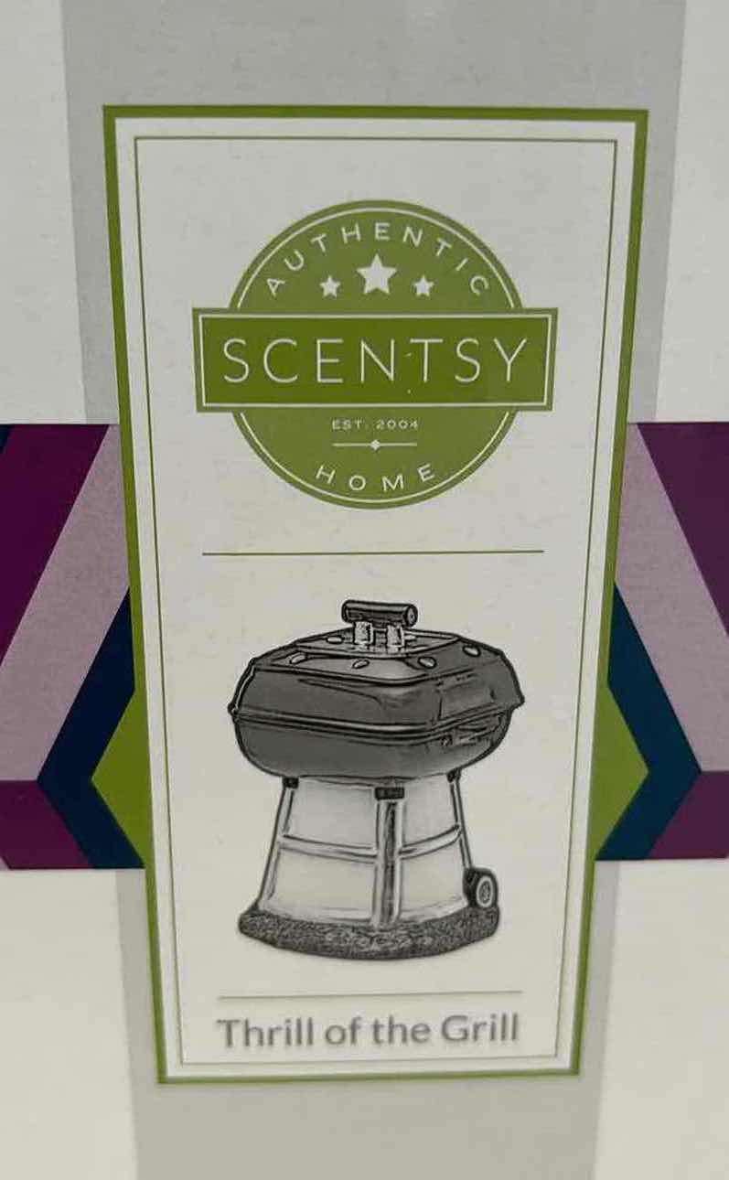 Photo 1 of NEW SCENTSY “THRILL OF THE GRILL” WAX WARMER BASE & WARMER DISH