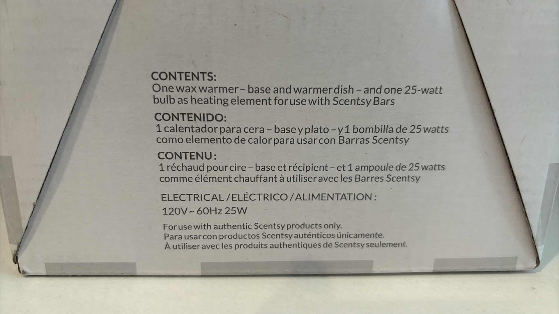 Photo 1 of SCENTSY “BLUE AGATE” WAX WARMER BASE & WARMER DISH