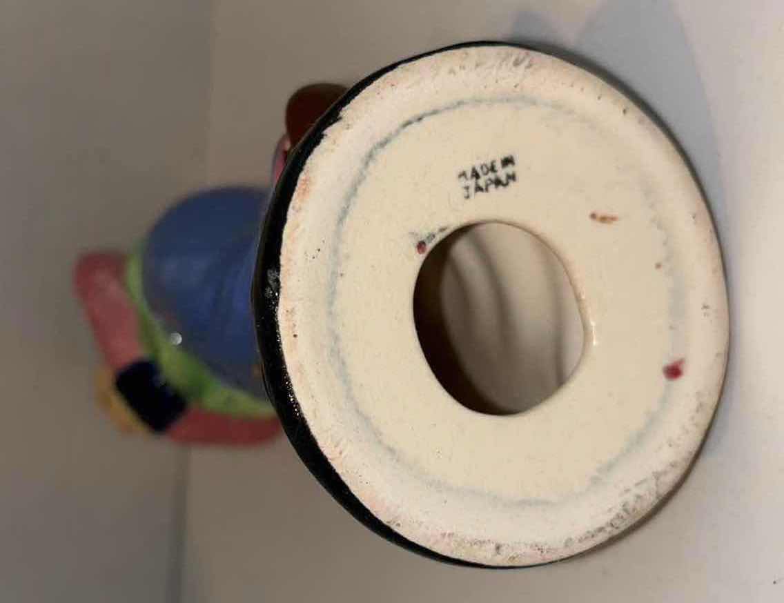 Photo 1 of ANTIQUE OCCUPIED JAPAN PORCELAIN ORIENTAL MEN AND WOMEN FIGURINES (TALLEST 9.75”)