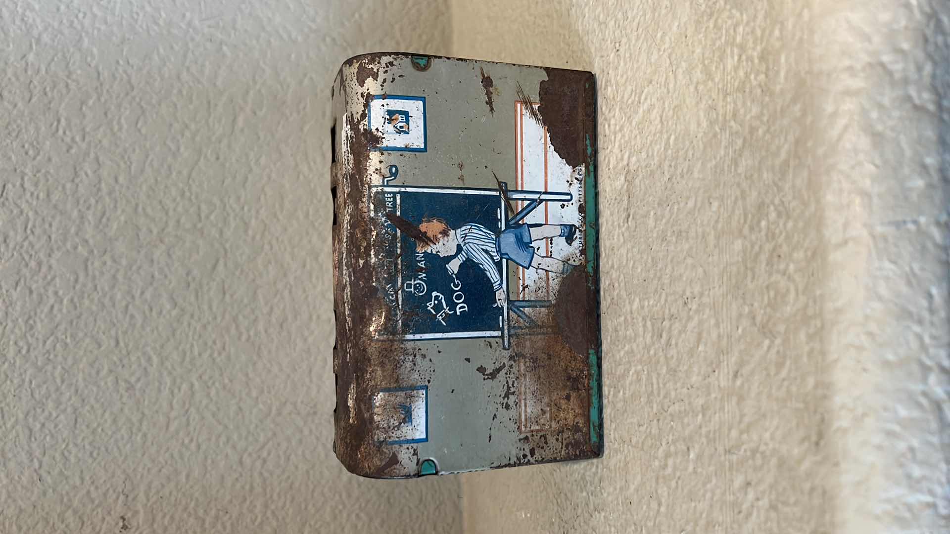 Photo 1 of 1940’s VINTAGE SEE AND SPELL METAL TOY