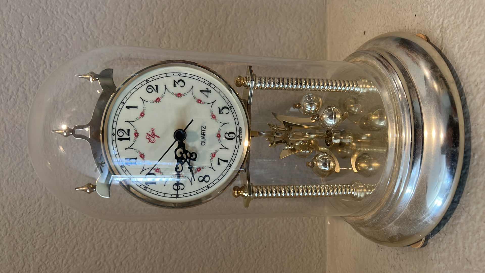 Photo 1 of QUARTZ ELGIN DOME CLOCK H13”