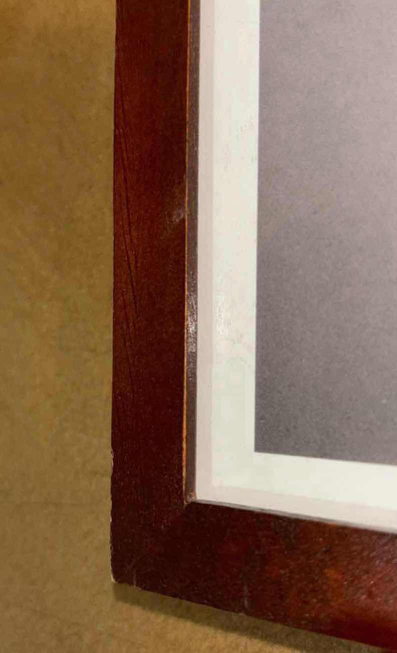 Photo 1 of FRAMED IKEA PADDLEBOAT PICTURE “RIBBA” 35.5” x 12.75” (#20386)