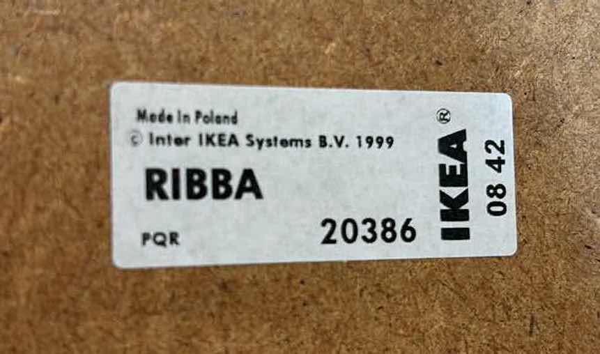 Photo 1 of FRAMED IKEA PADDLEBOAT PICTURE “RIBBA” 35.5” x 12.75” (#20386)
