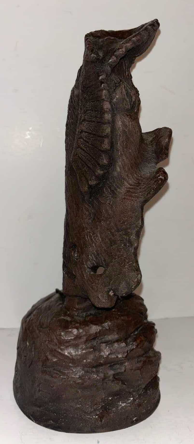 Photo 1 of 12.5” ORIGINAL WESTERN SCULPTURE BY LARGO, TECUMSEH SHAWNEE CHIEF 1812