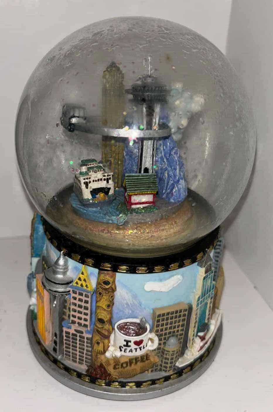 Photo 1 of ASSORTMENT OF SNOW GLOBES (4)