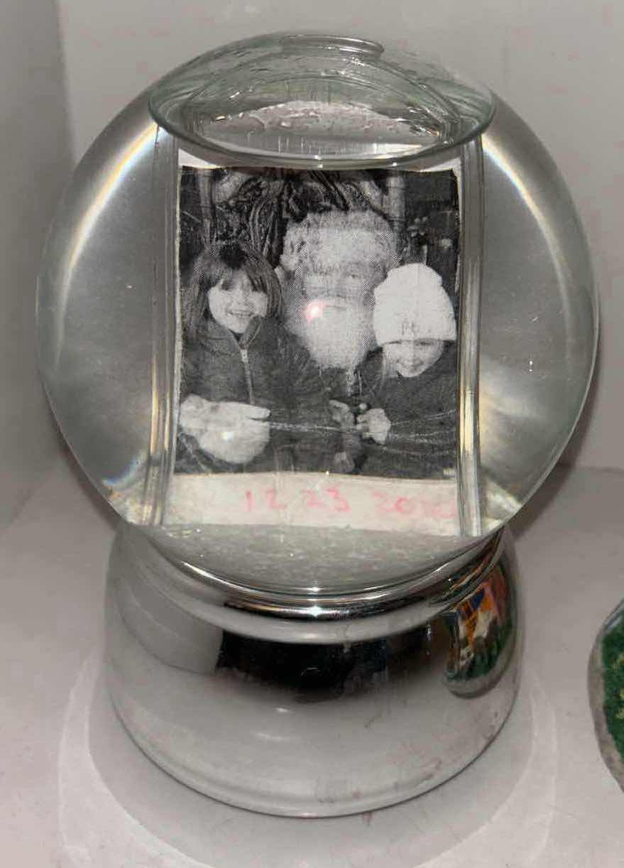 Photo 1 of ASSORTMENT OF SNOW GLOBES (4)