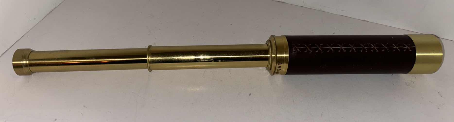 Photo 1 of ANTIQUE TELESCOPE IN WOODEN BOX 30 x 40, JAPAN