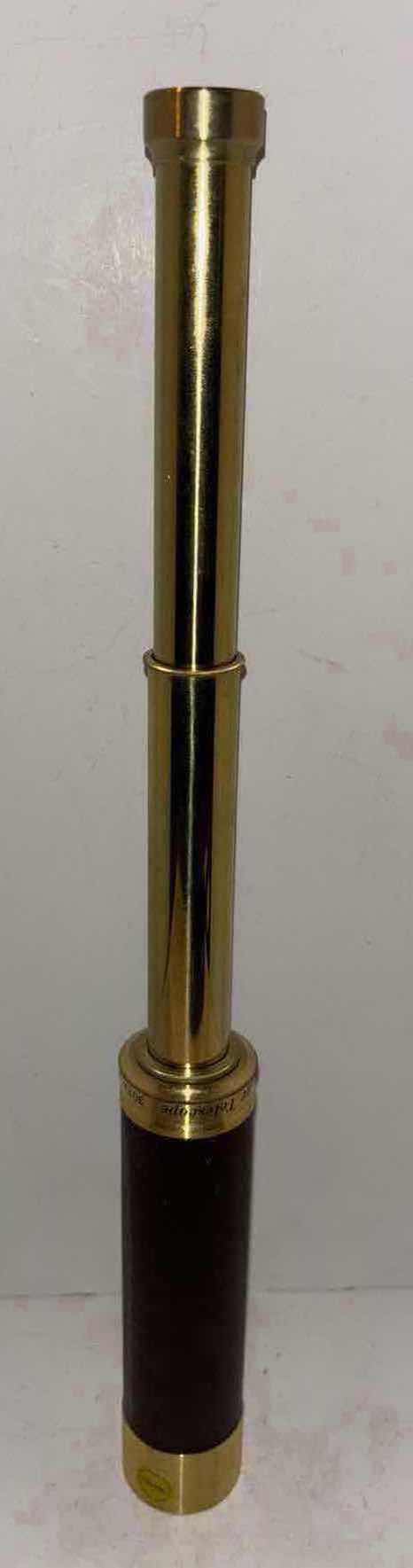 Photo 1 of ANTIQUE TELESCOPE IN WOODEN BOX 30 x 40, JAPAN