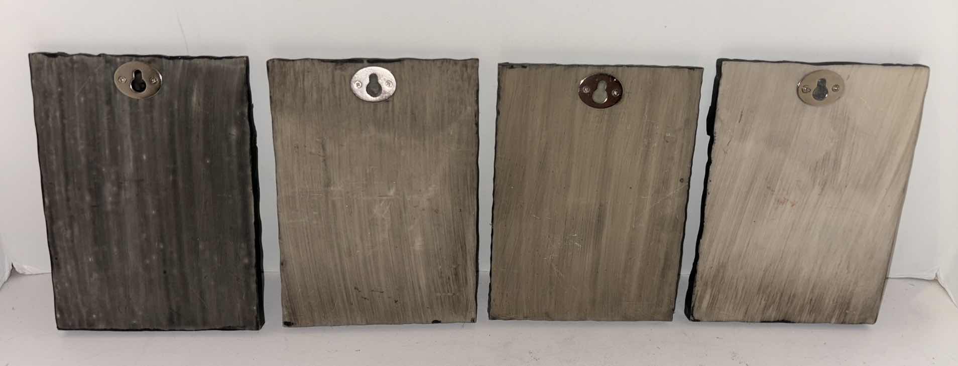 Photo 1 of 4 PC EUROPEAN WALL PLAQUES 4.5” x 6.25”