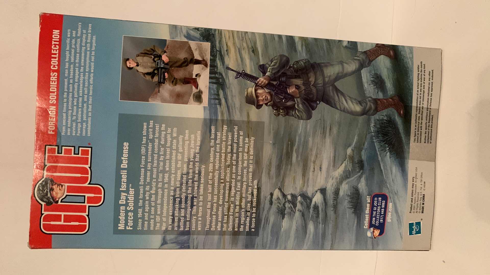 Photo 1 of G.I. JOE FOREIGN SOLDIERS COLLECTION MODERN DAY ISRAELI DEFENSE FORCE SOLDIER