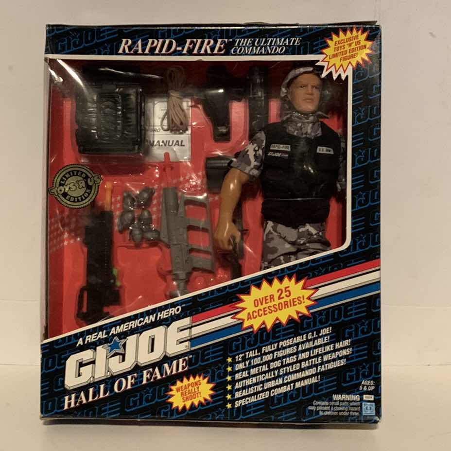 Photo 1 of G.I. JOE HALL OF FAME RAPID-FIRE THE ULTIMATE COMMANDO
