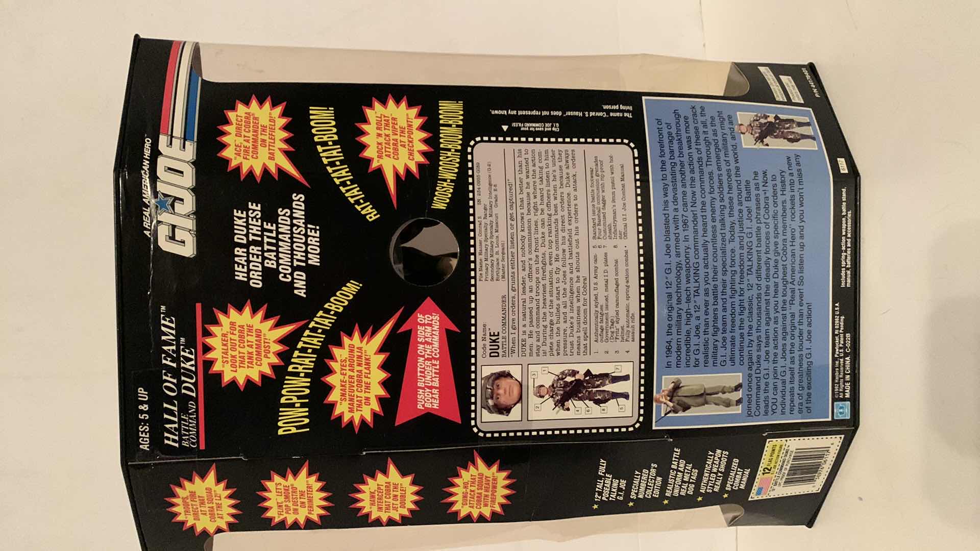 Photo 1 of G.I. JOE HALL OF FAME BATTLE COMMAND DUKE