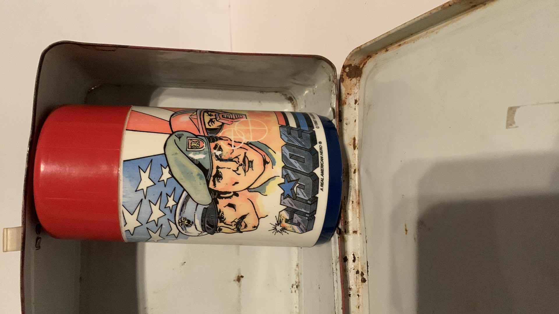 Photo 1 of G.I. JOE LUNCH BOX WITH THERMOS