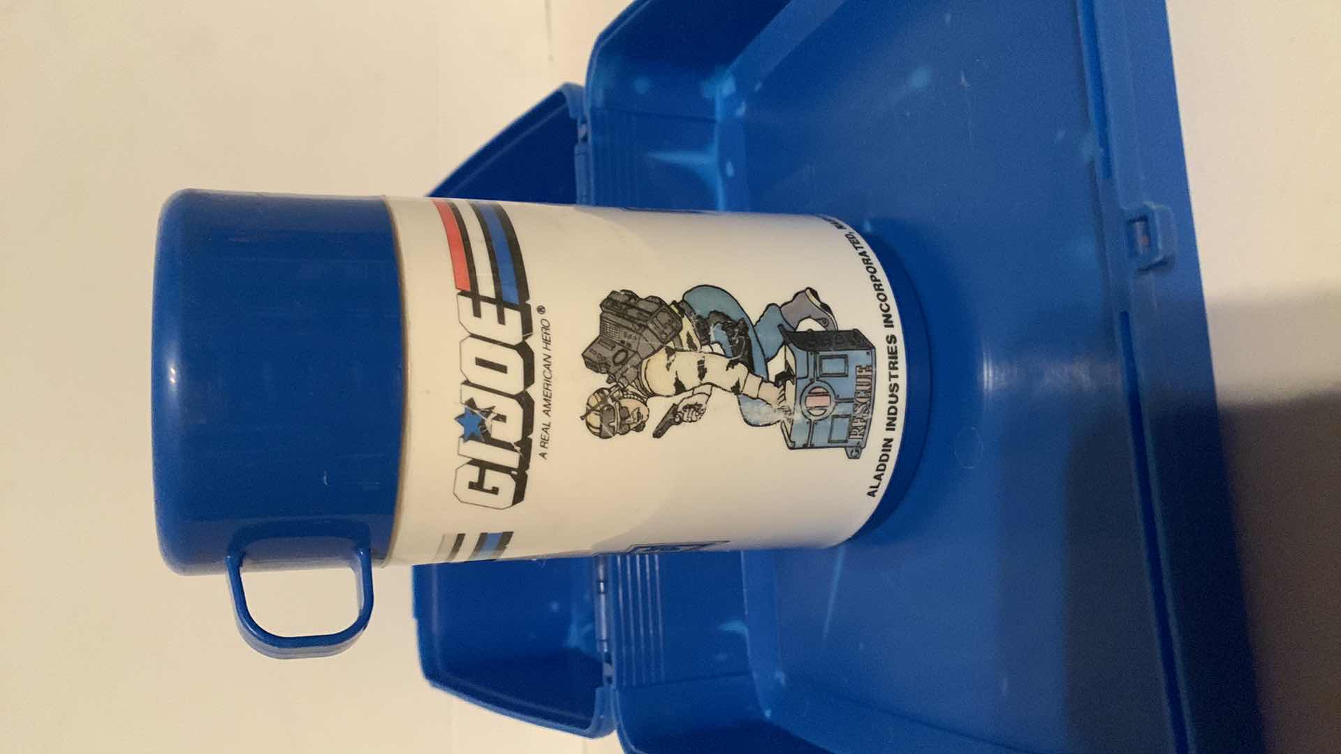 Photo 1 of G.I. JOE LUNCH BOX WITH THERMOS
