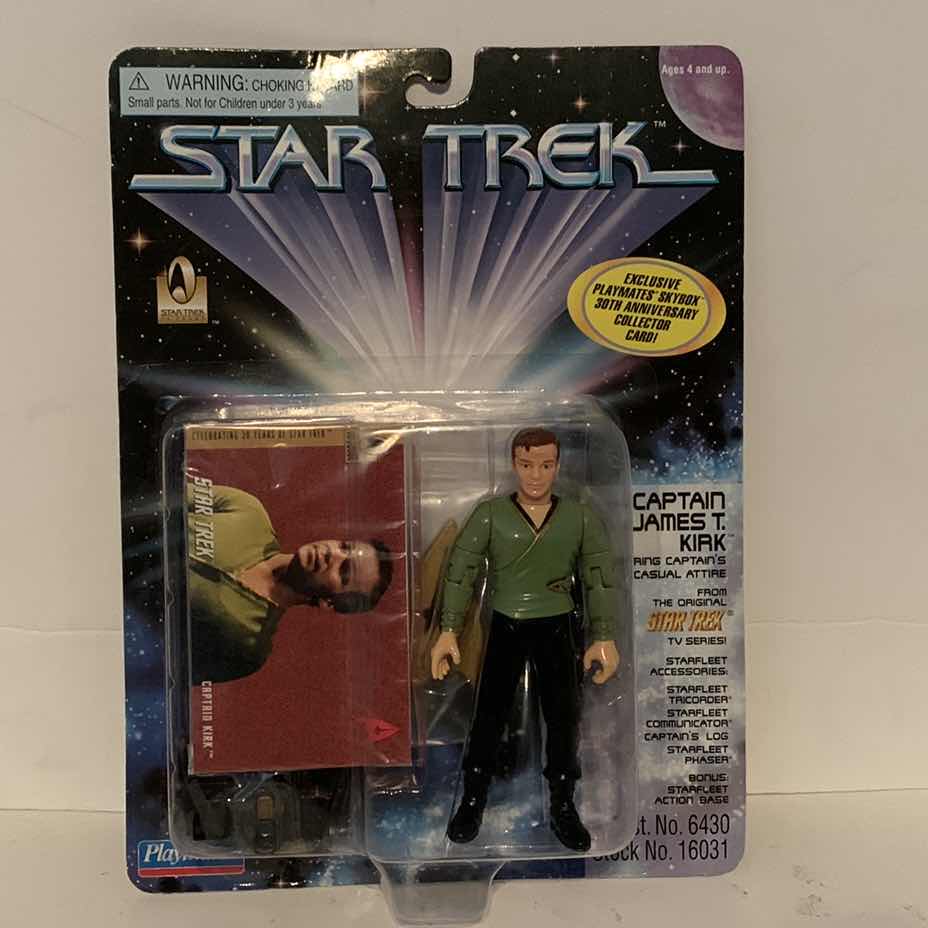 Photo 1 of STAR TREK ORIGINAL CAPTAIN JAMES T. KIRK FIGURE