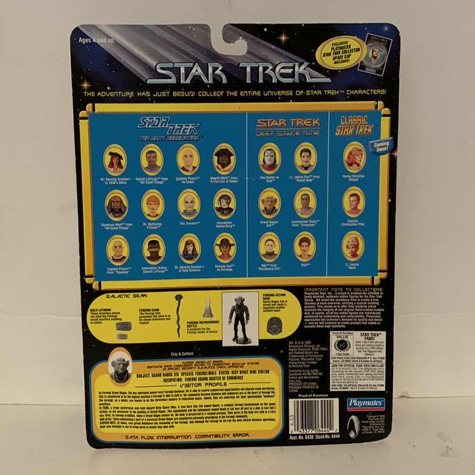 Photo 1 of STAR TREK DEEP SPACE NINE GRAND NAGUS ZEH FIGURE