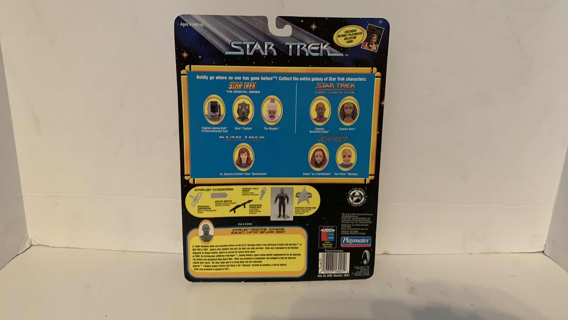Photo 1 of STAR TREK DEEP SPACE NINE CAPTAIN BENJAMIN SISKO FIGURE