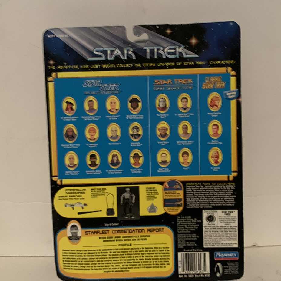 Photo 1 of STAR TREK DEEP SPACE NINE LT. GEORDI LAFORGE FIGURE