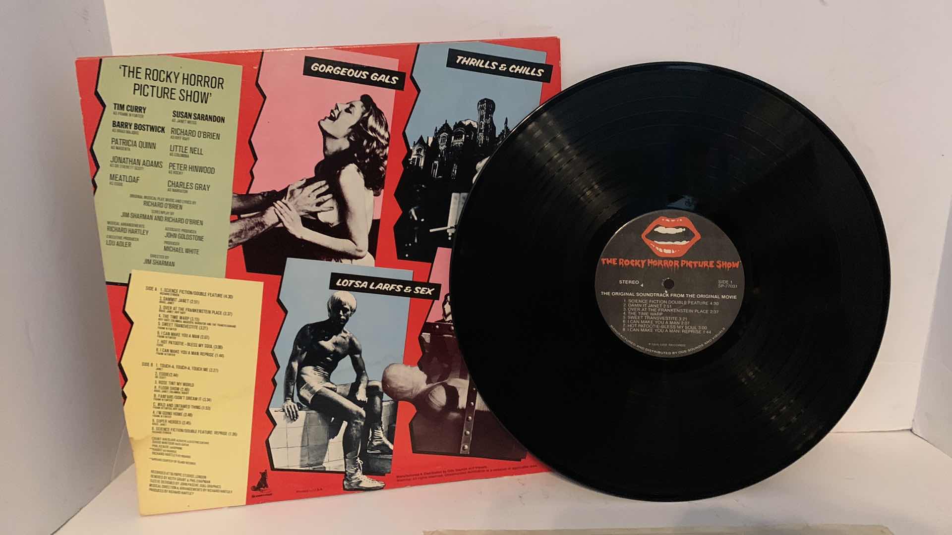 Photo 1 of THE ROCKY HORROR PICTURE SHOW SOUNDTRACK LP