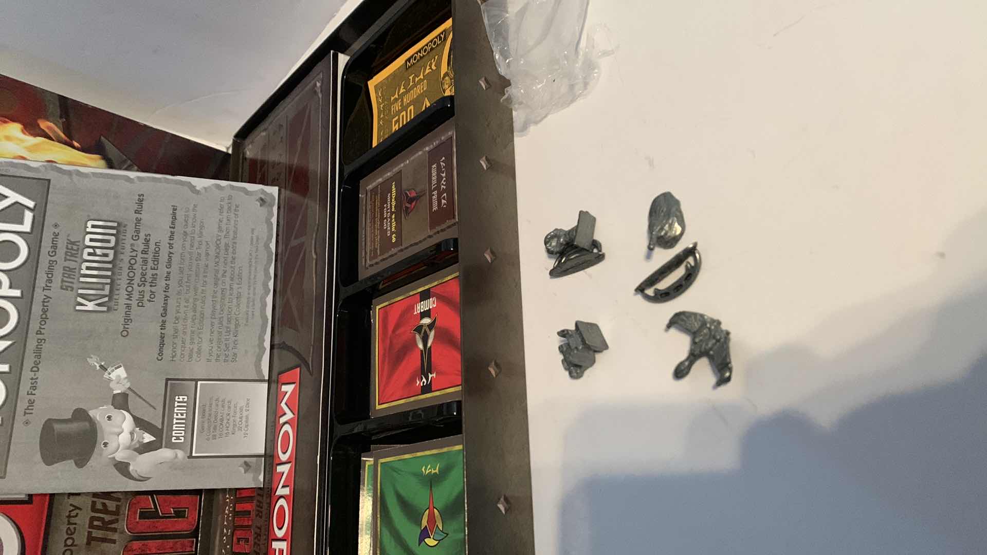 Photo 1 of MONOPOLY STAR TREK KLINGON COLLECTORS EDITION