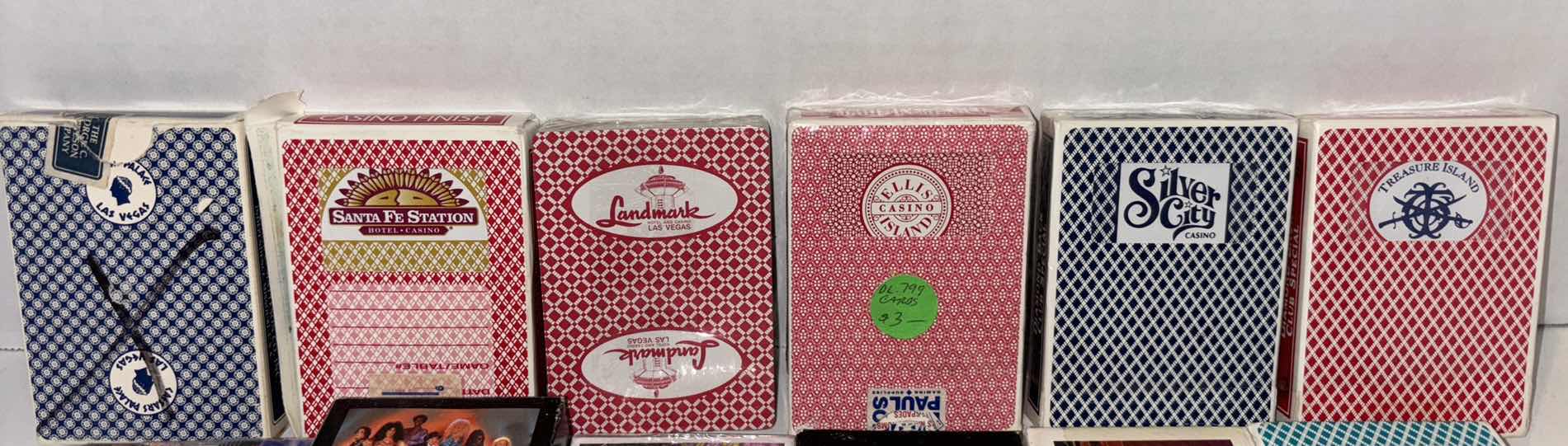 Photo 1 of ASSORTED CASINO DECKS OF CARDS (18)