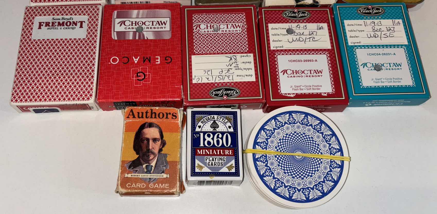 Photo 1 of ASSORTED DECK OF CARDS (18)