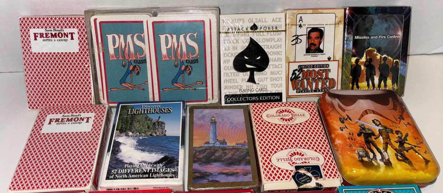 Photo 2 of ASSORTED DECK OF CARDS (18)