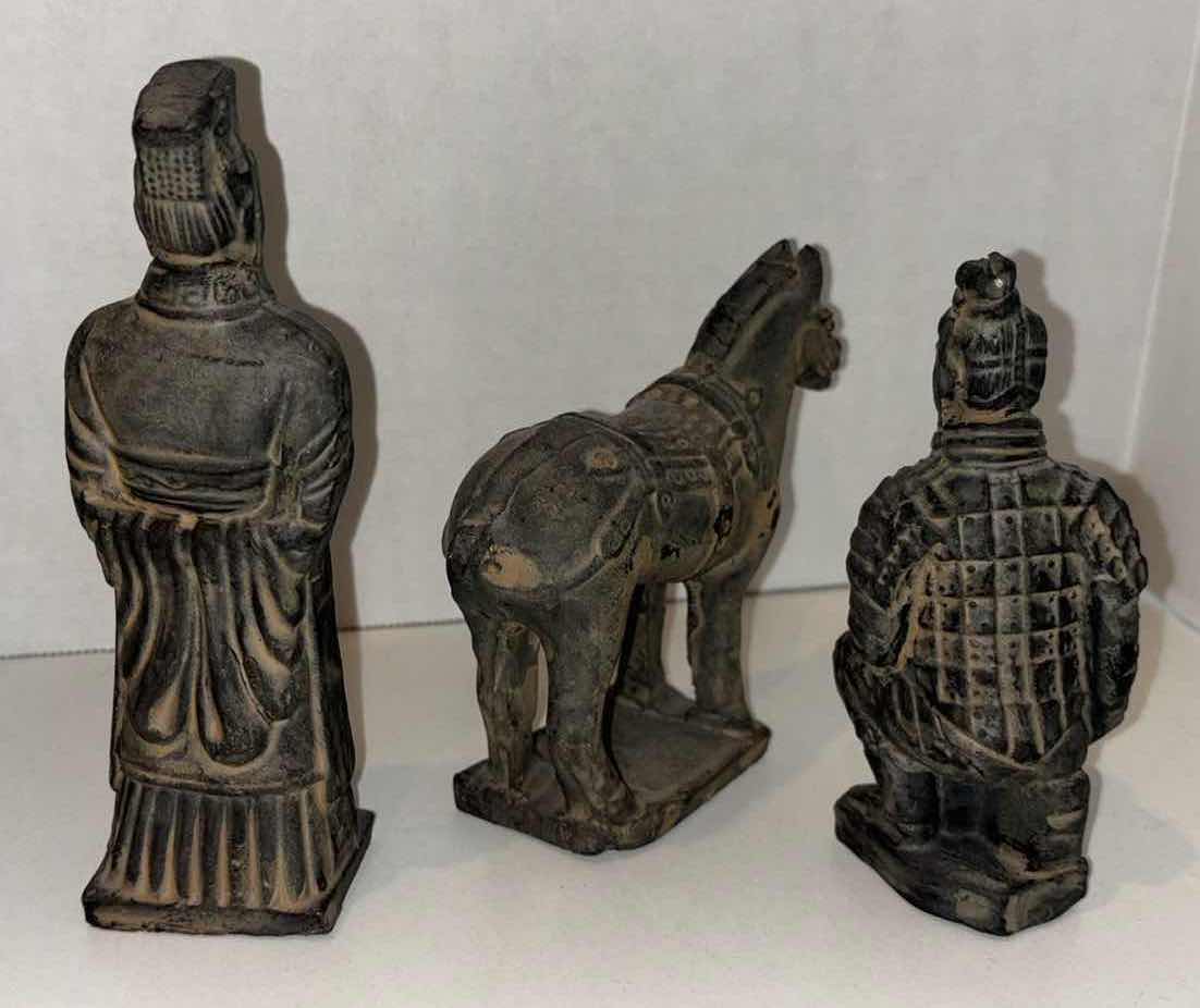 Photo 1 of JAPANESE COLLECTIBLES & TERRACOTTA WARRIORS (5)