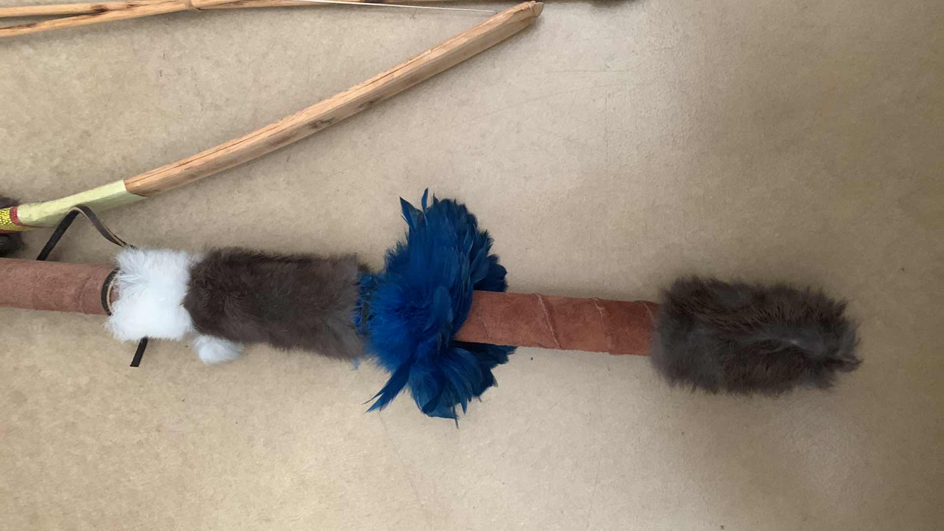 Photo 1 of INDIAN POLE AND BOW AND ARROWS