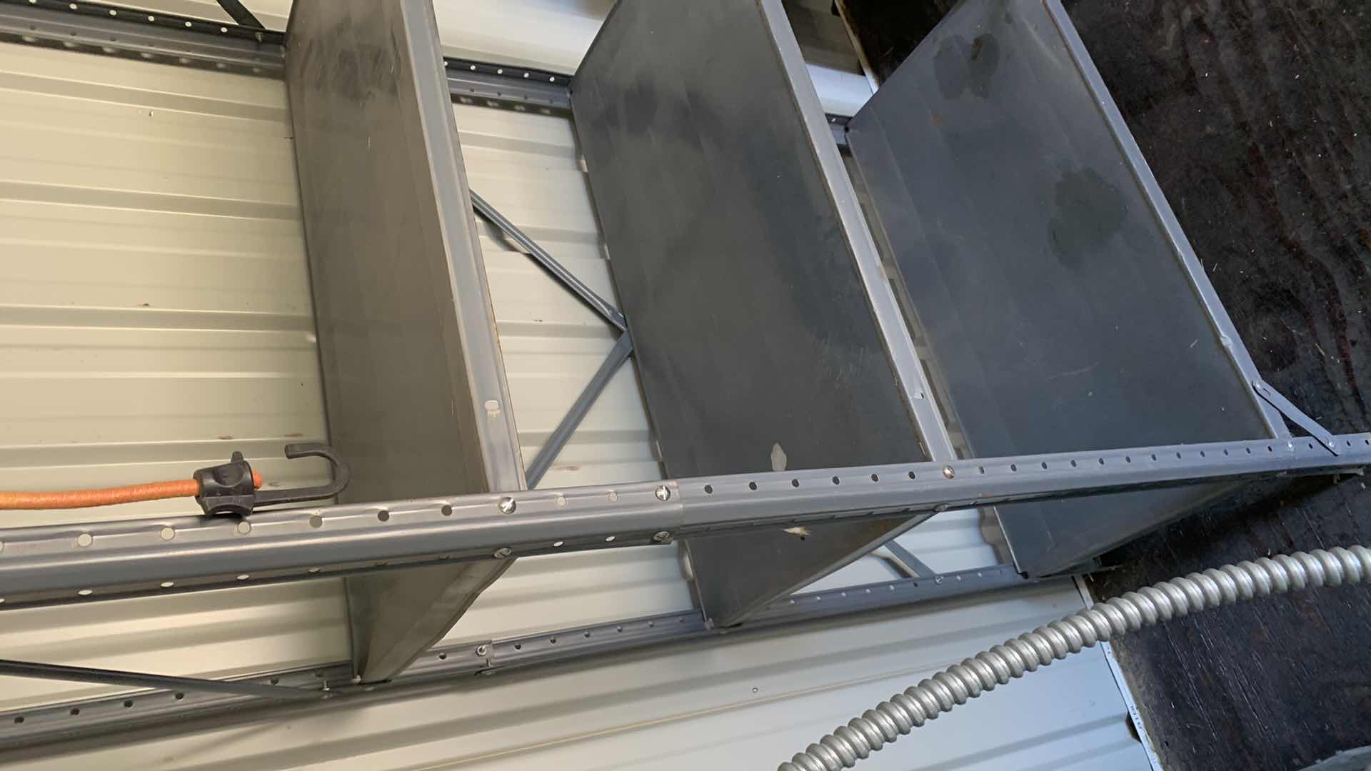 Photo 1 of METAL SHELF UNIT 30” X 16” H 73”