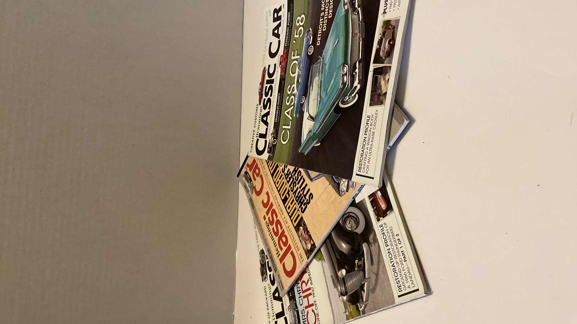 Photo 1 of BOX OF HEMMINGS CLASSIC CAR MAGAZINES