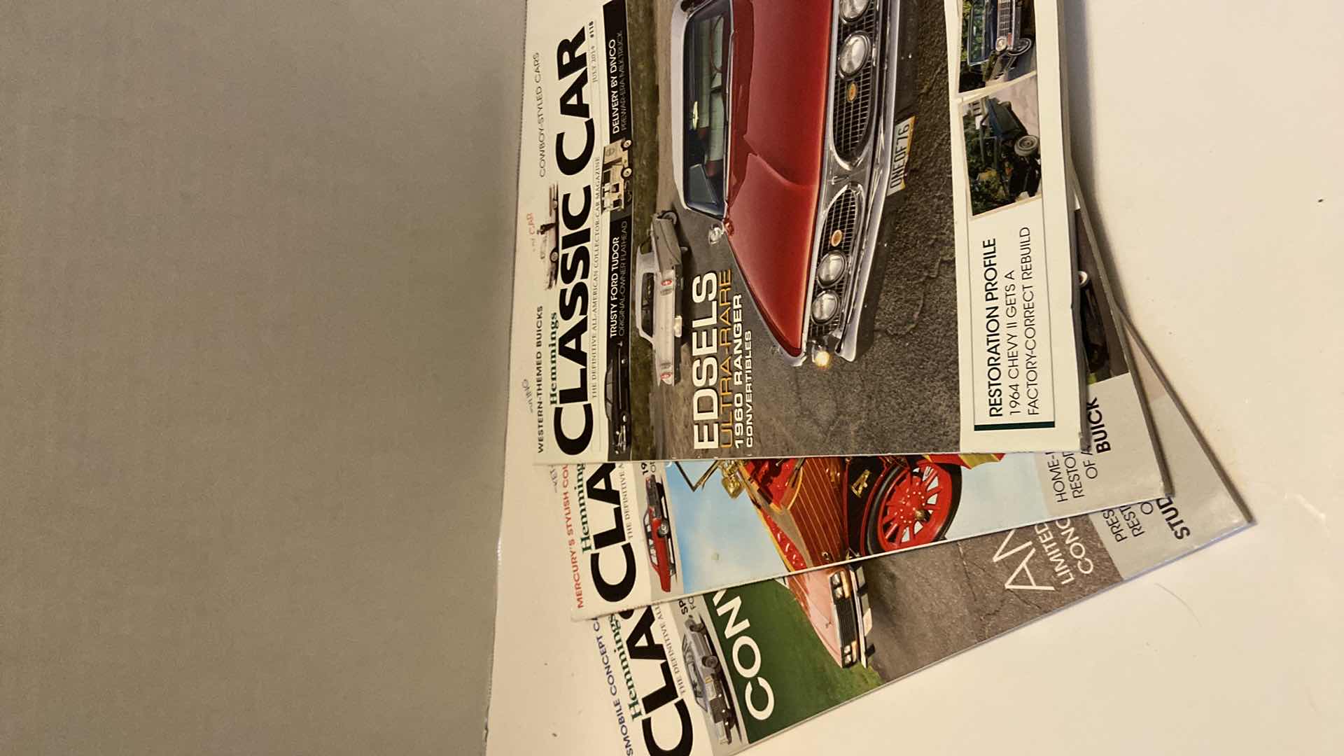 Photo 1 of BOX OF HEMMINGS CLASSIC CAR MAGAZINES