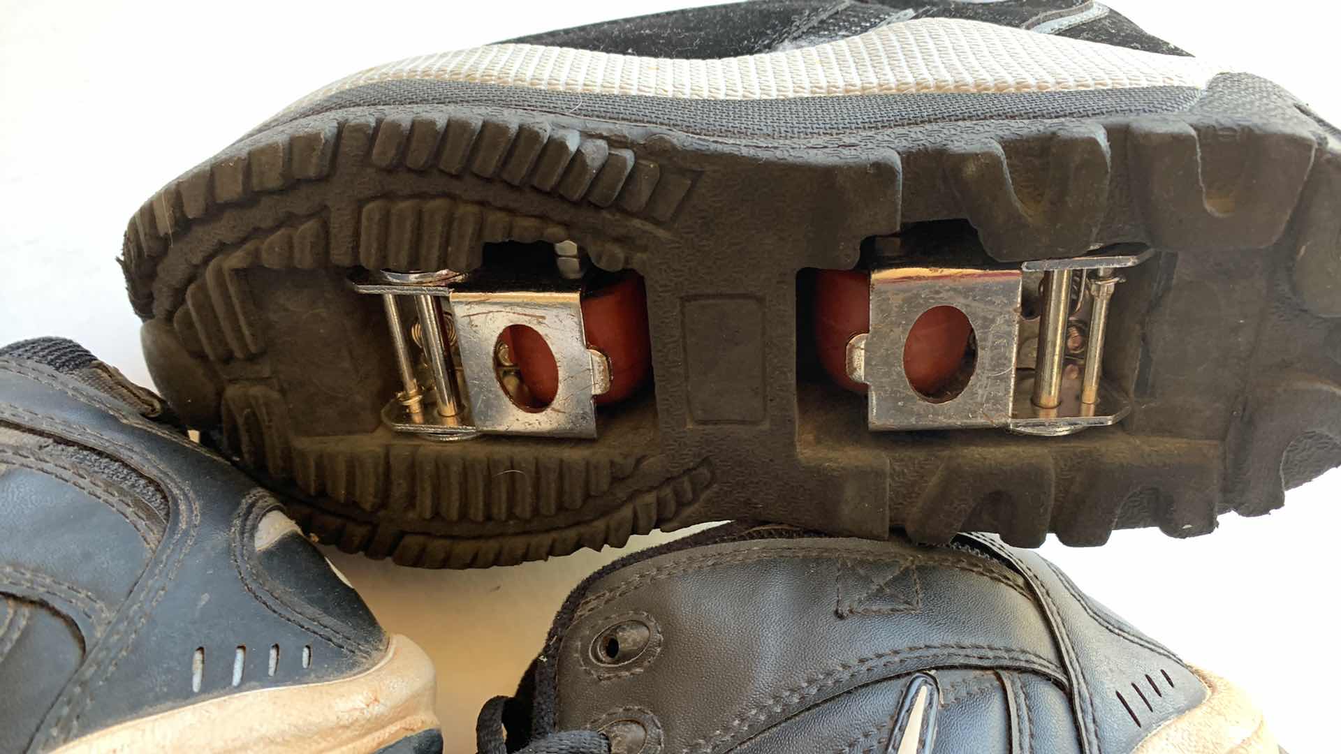 Photo 1 of BOYS NIKE FOOTBALL CLEATS SIZE 6.5 AND ROLLIN RUNNERS SIZE 6