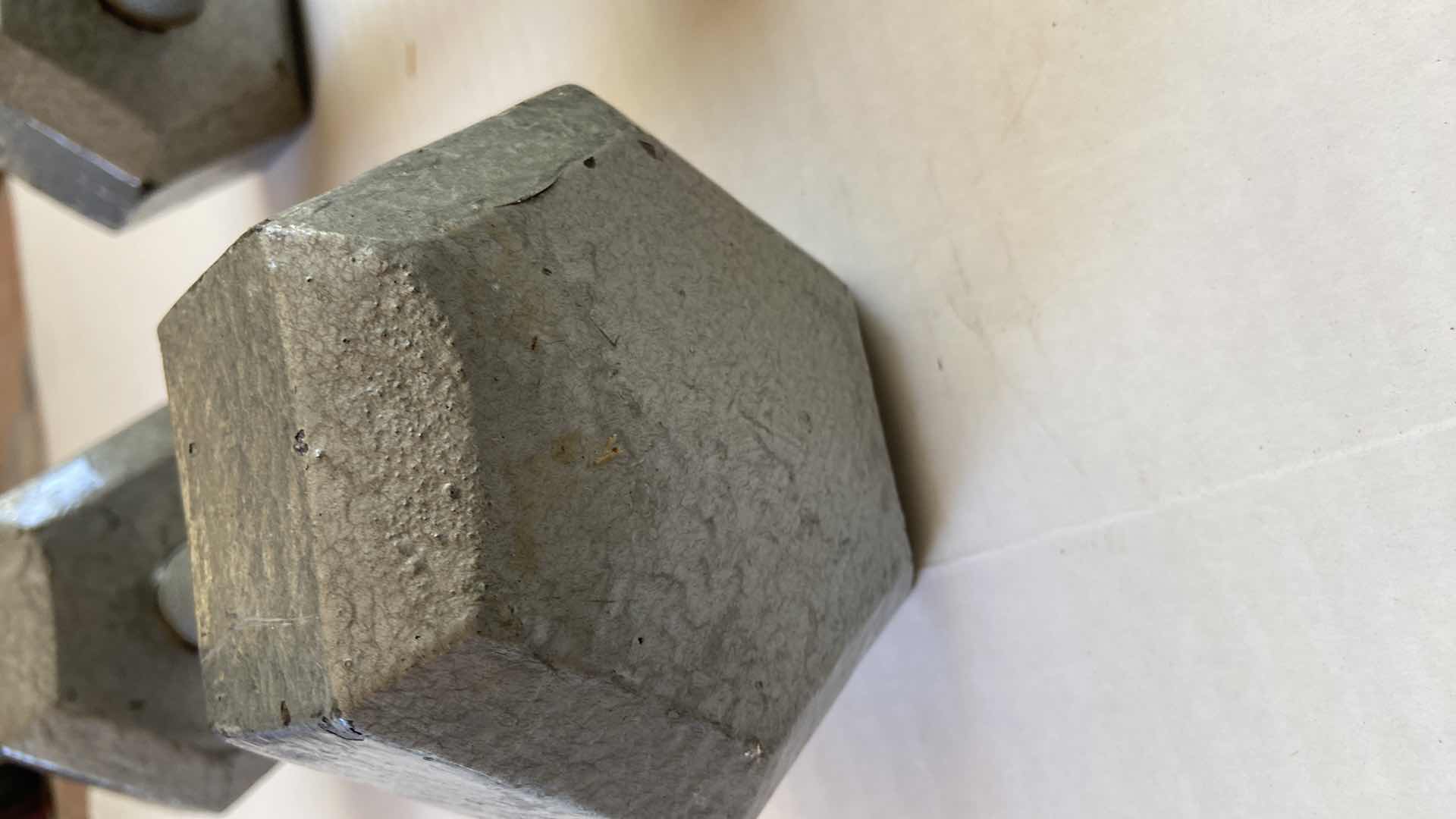 Photo 1 of PAIR OF DUMBBELLS 15 POUNDS