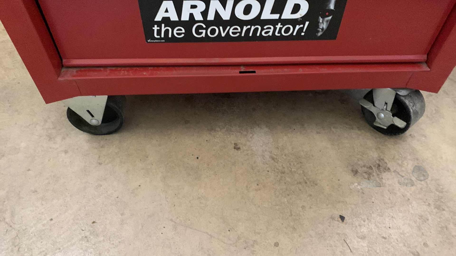 Photo 1 of CRAFTSMAN TOOL CHEST WITH KEYS 27” X 18” H 49”