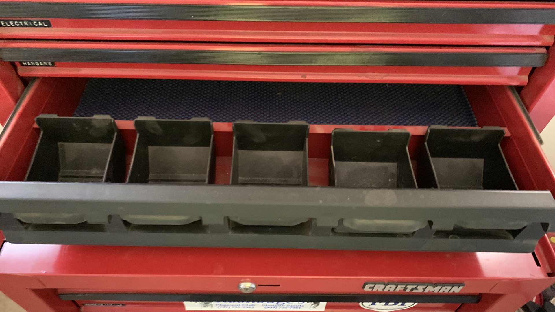 Photo 1 of CRAFTSMAN TOOL CHEST WITH KEYS 27” X 18” H 49”