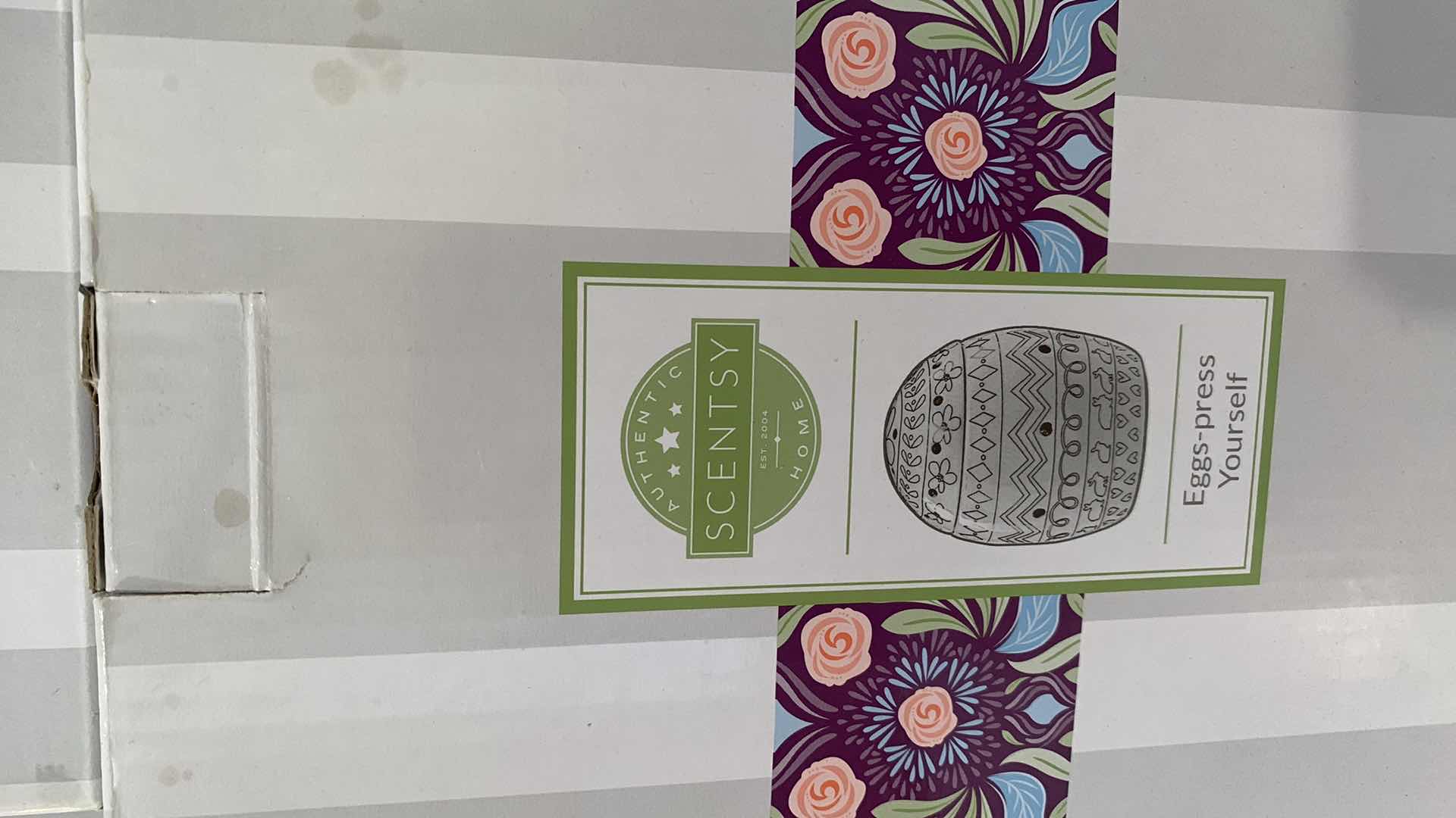 Photo 1 of PAIR OF SCENTSY WAX WARMERS: TAKE ME HOME AND EGG-PRESS YOURSELF