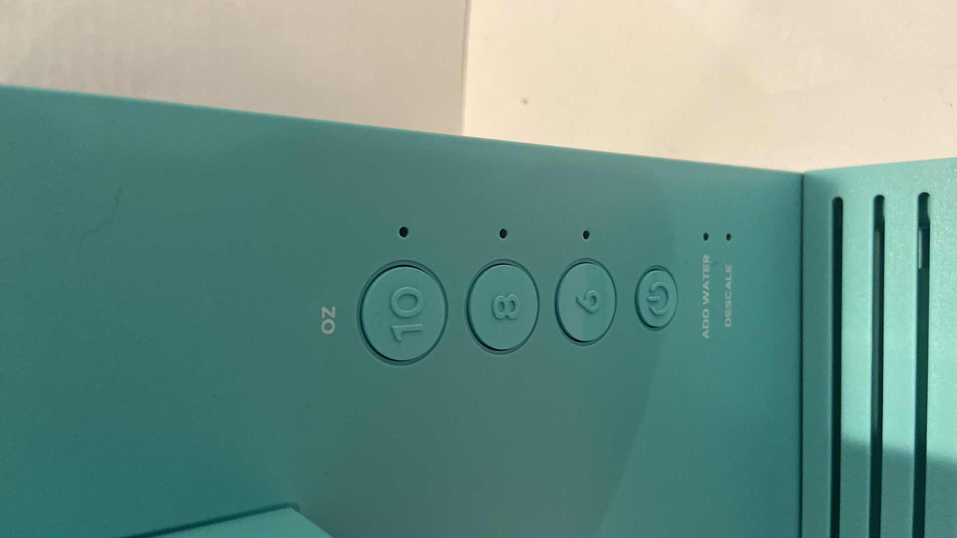 Photo 1 of KEIRIG COFFEE MAKER TURQUOISE