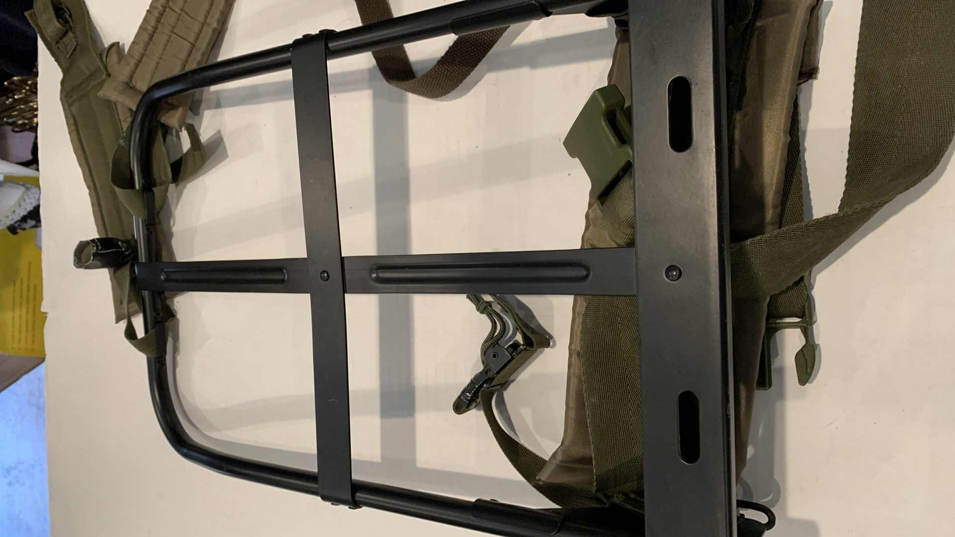 Photo 1 of REPLICA OF VIET NAM WAR FIELD RADIO BACK PACK CARRIER