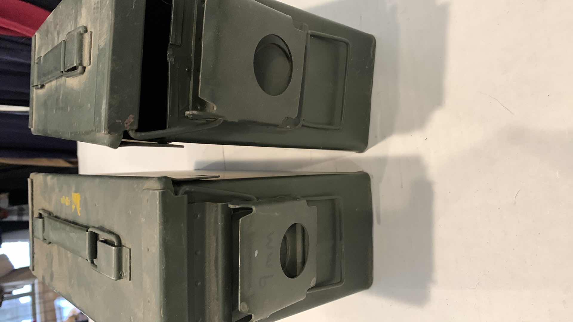 Photo 1 of PAIR OF METAL AMMO BOXES
